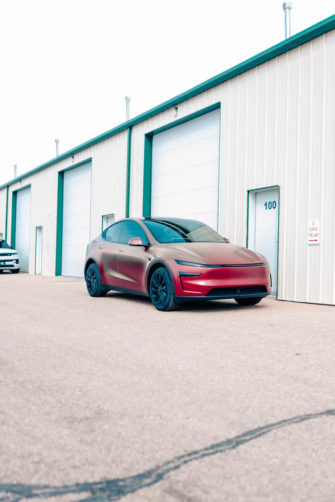 Finished car outside the 719 Auto Customs shop